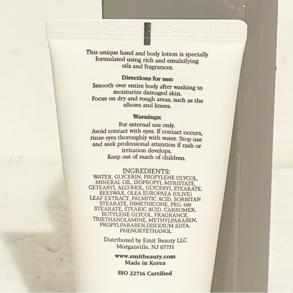 Emit Hand & Body Lotion‎ Acacia 80ml 2.7 oz Skin Care NEW NWT